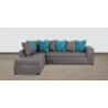 Sala Modular Izquierda Chelsy Gris