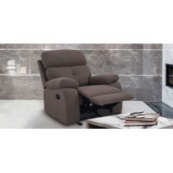 Sillón Reclinable con Mecedora Toronto Café