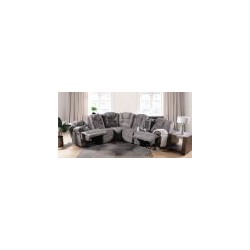 Sala Modular Con Reclinables Fiorenzo Gris