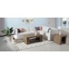 Sala Modular Arbea New Beige 3 Piezas