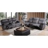 Sala Con Reclinable Twin Falls Gris