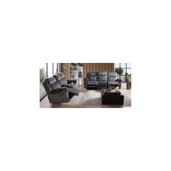 Sala Con Reclinable Twin Falls Gris