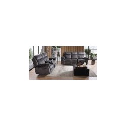 Sala Con Reclinable Twin Falls Gris